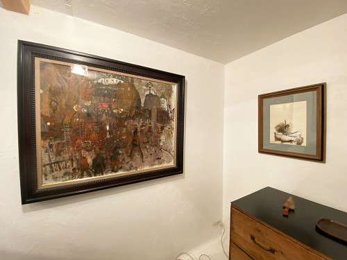 昔ながらの画廊のように