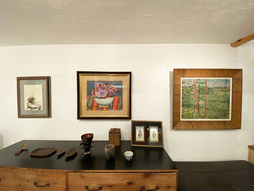 昔ながらの画廊のように