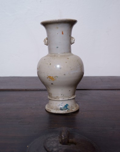 宋白磁双耳花瓶